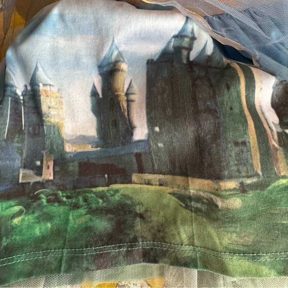 Harry Potter Quidditch pitch tulle skirt size 3T